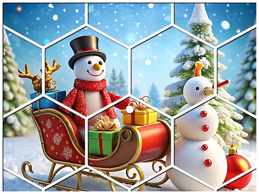 Christmas Hexa Puzzle