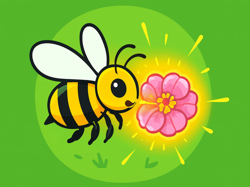 Bee and Flower